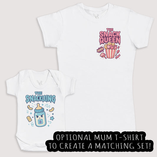 The Snackering - Baby Gift Set - Baby Bodysuit Gift Set