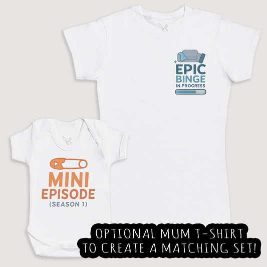 Mini Episode - Baby Gift Set - Baby Bodysuit Gift Set