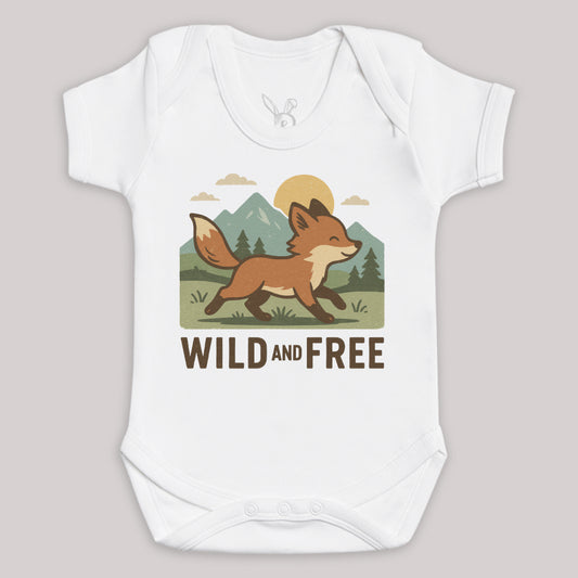 Wild And Free - Baby Bodysuit (Choice of Style)