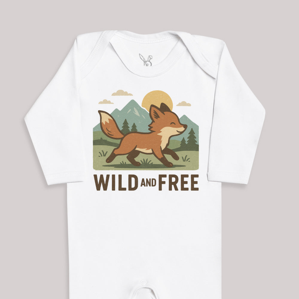 Wild And Free - Baby Bodysuit (Choice of Style)