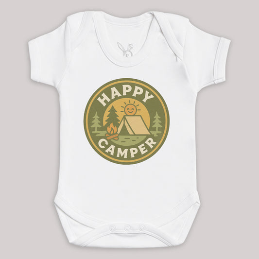 Happy Camper - Baby Bodysuit (Choice of Style)