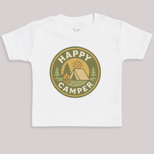 Happy Camper - Baby Bodysuit (Choice of Style)