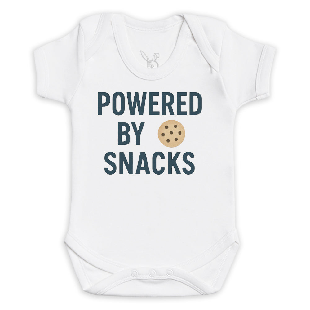 Powered By Snacks - Baby Bodysuit (Choice of Style)