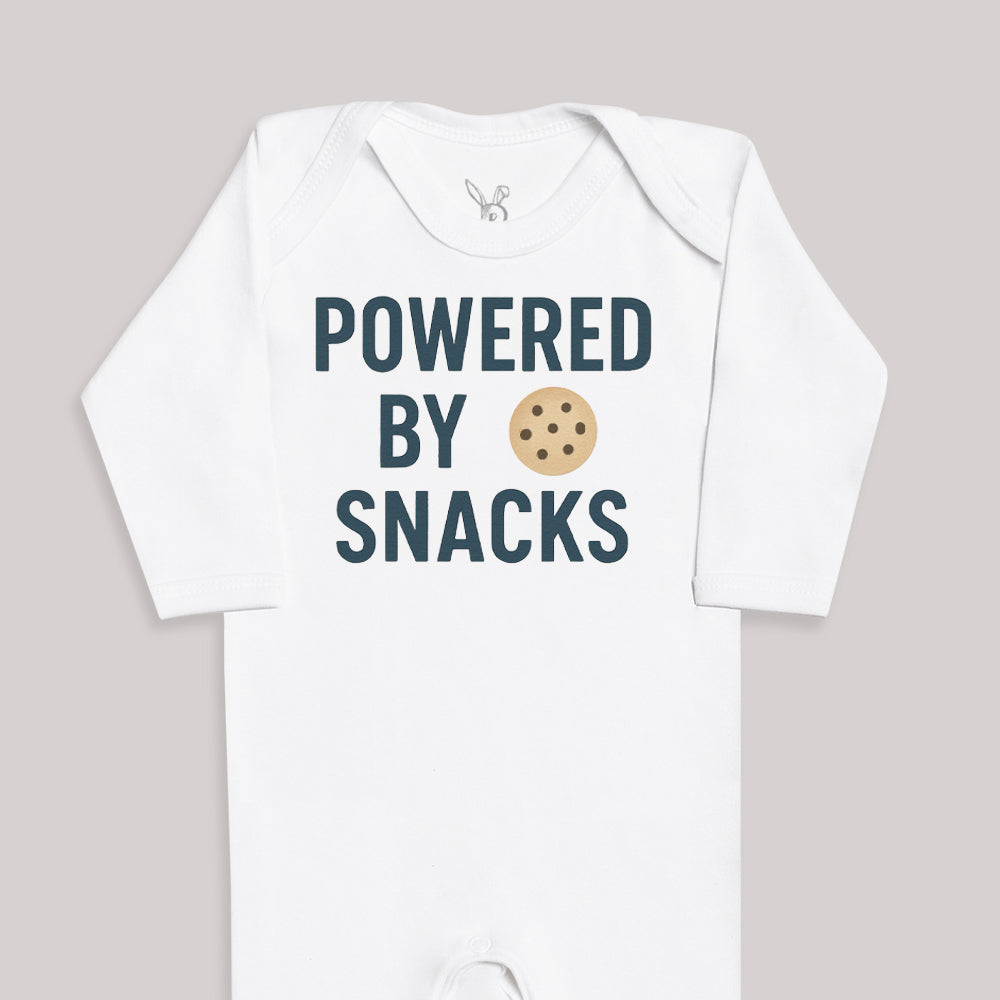 Powered By Snacks - Baby Bodysuit (Choice of Style)