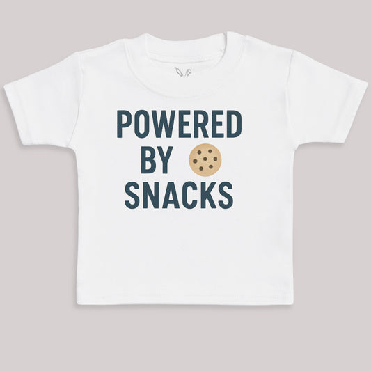 Powered By Snacks - Baby Bodysuit (Choice of Style)