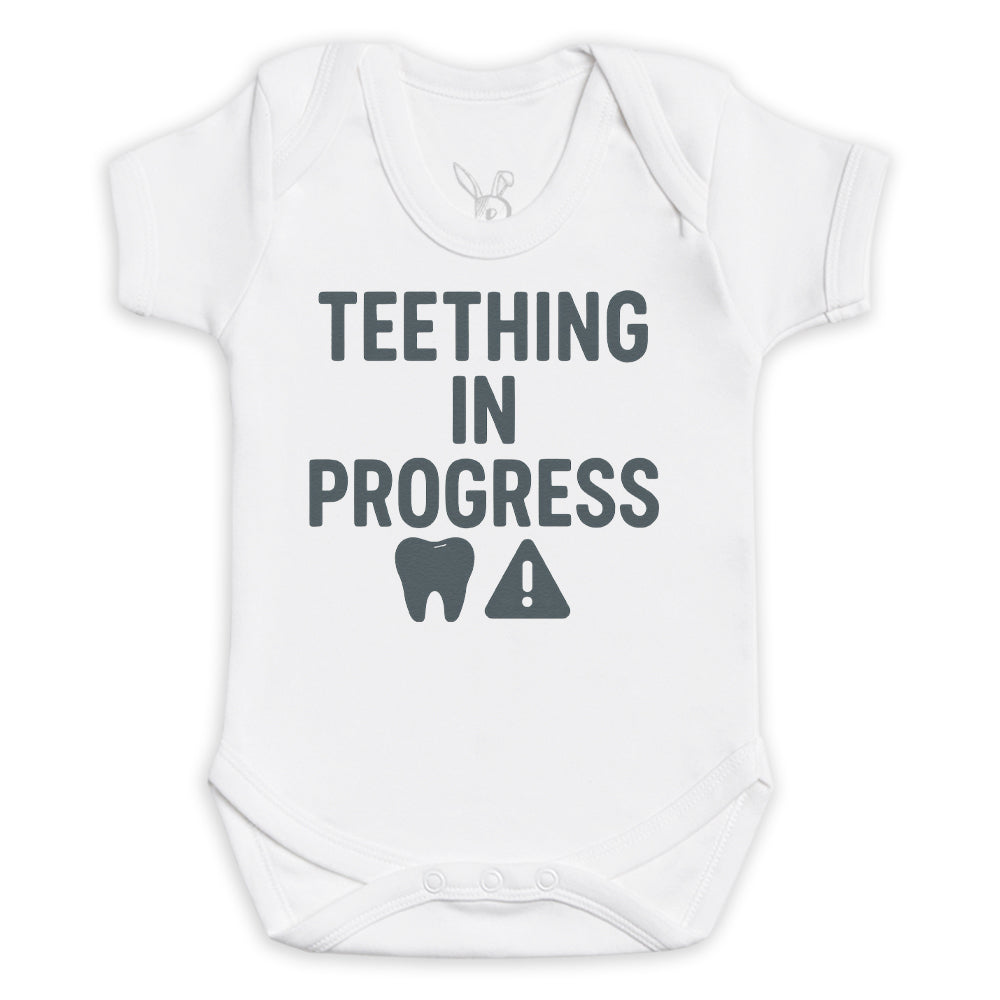 Teething In Progress - Baby Bodysuit (Choice of Style)