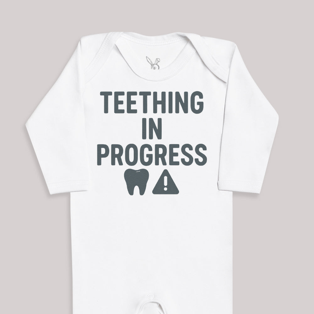 Teething In Progress - Baby Bodysuit (Choice of Style)