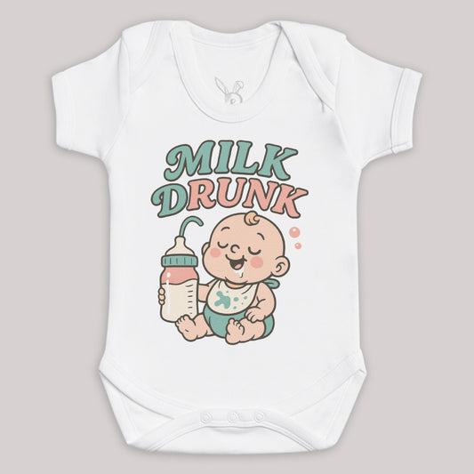 Milk Drunk - Baby Bodysuit (Choice of Style)
