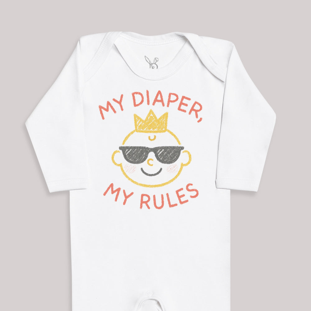 My Diaper My Rules - Baby Bodysuit (Choice of Style)