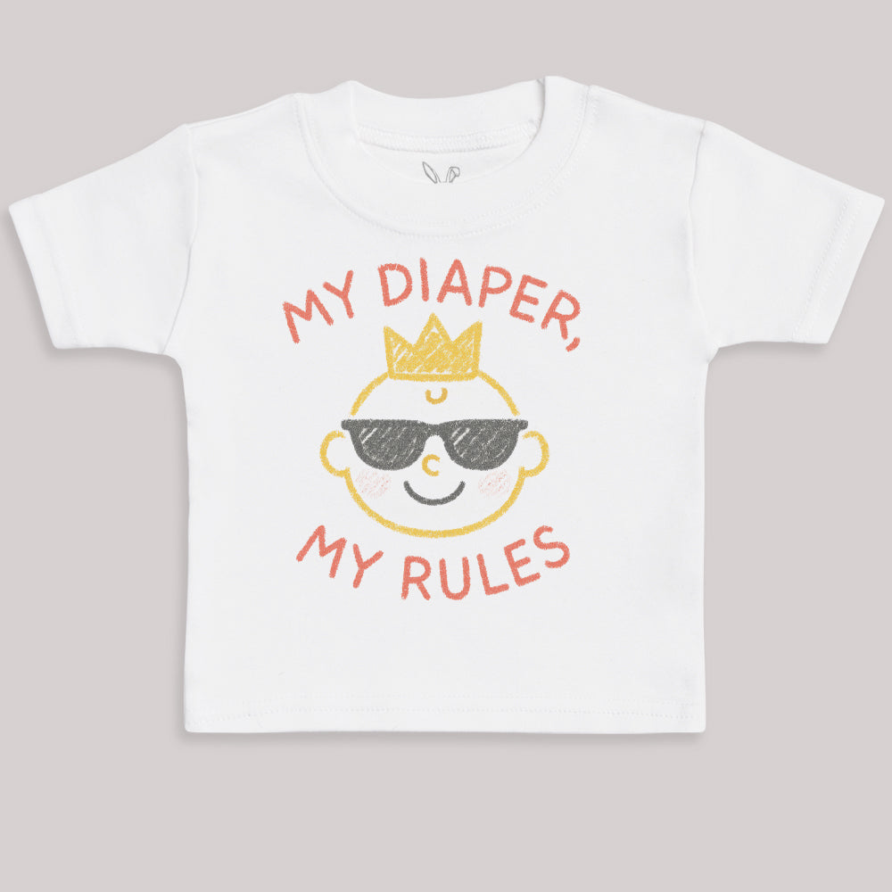 My Diaper My Rules - Baby Bodysuit (Choice of Style)