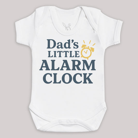 Dads Little Alarm Clock - Baby Bodysuit (Choice of Style)