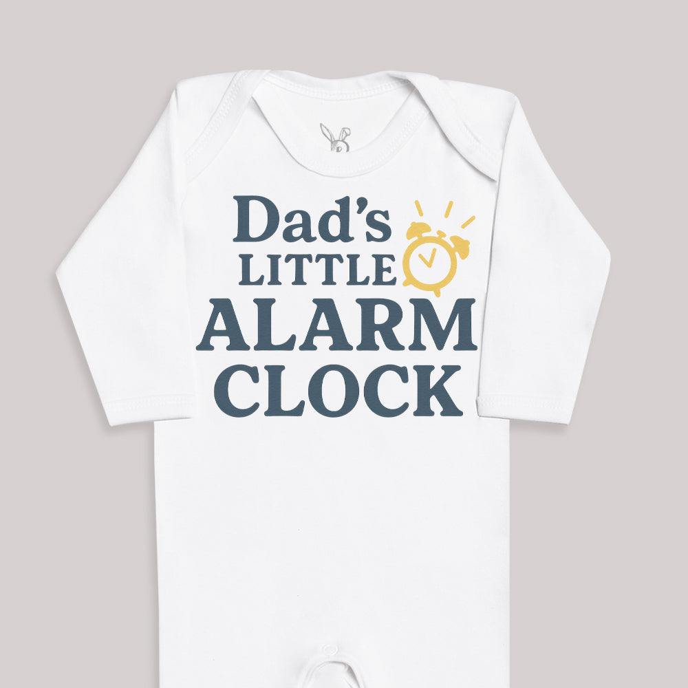 Dads Little Alarm Clock - Baby Bodysuit (Choice of Style)