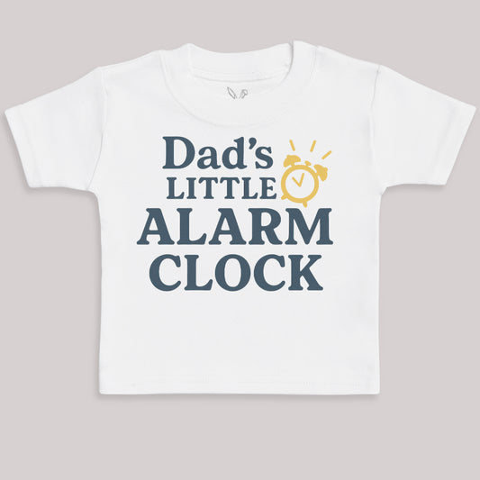 Dads Little Alarm Clock - Baby Bodysuit (Choice of Style)