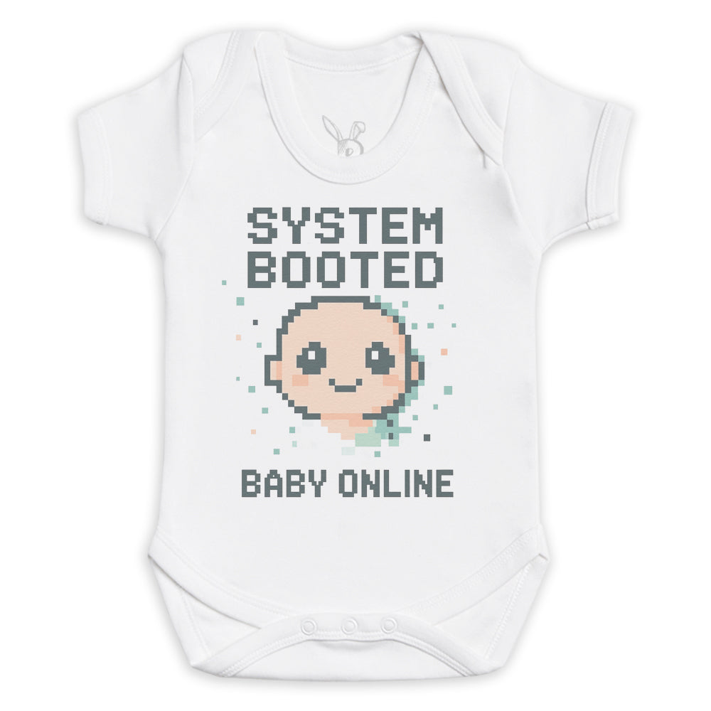 System Booted Baby Online - Baby Bodysuit (Choice of Style)