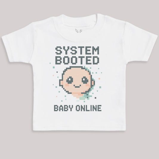 System Booted Baby Online - Baby Bodysuit (Choice of Style)