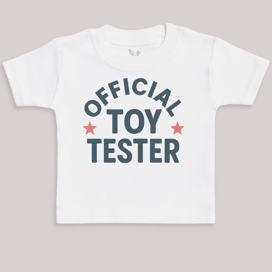Official Toy Tester - Baby Bodysuit (Choice of Style)