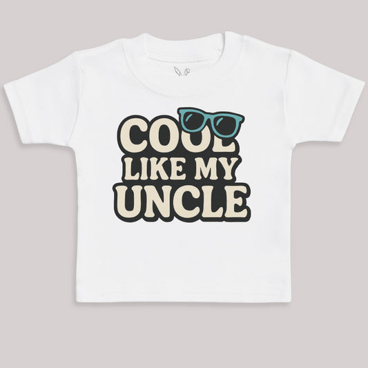 Cool Like My Uncle - Baby Bodysuit (Choice of Style)