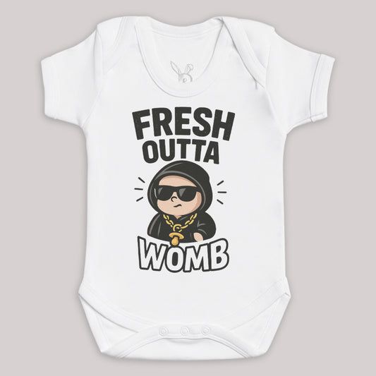 Fresh Outta Womb - Baby Bodysuit (Choice of Style)