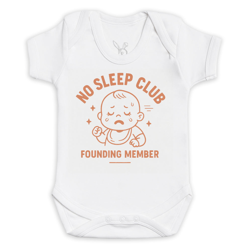 No Sleep Club Founding Member - Baby Bodysuit (Choice of Style)