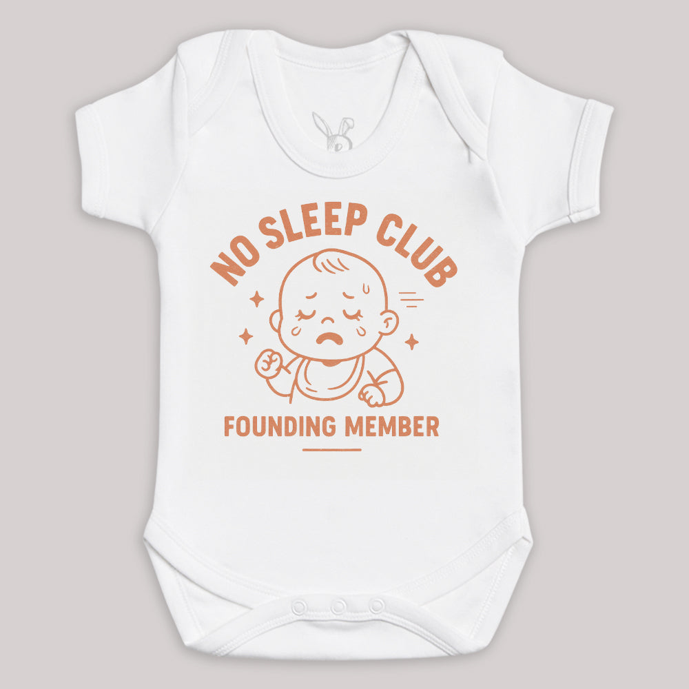 No Sleep Club Founding Member - Baby Bodysuit (Choice of Style)