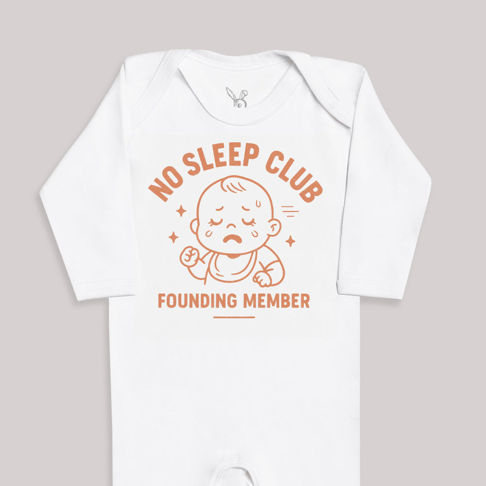 No Sleep Club Founding Member - Baby Bodysuit (Choice of Style)