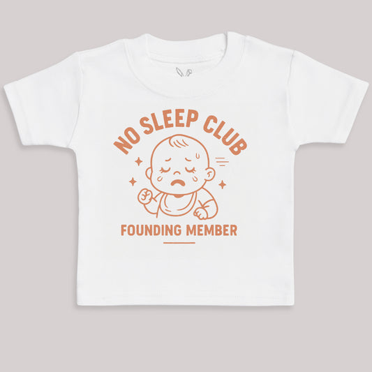 No Sleep Club Founding Member - Baby Bodysuit (Choice of Style)