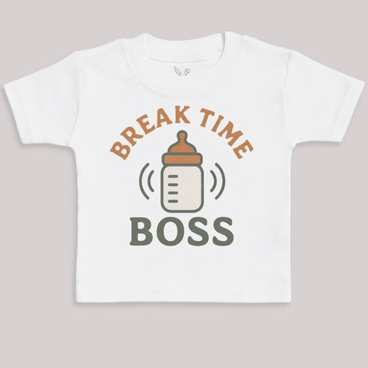 Break Time Boss - Baby Bodysuit (Choice of Style)
