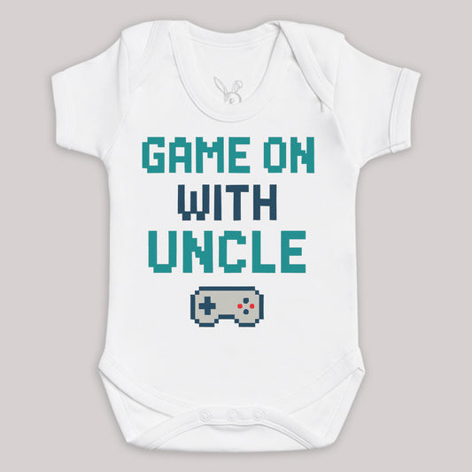 Game On With Uncle - Baby Bodysuit (Choice of Style)