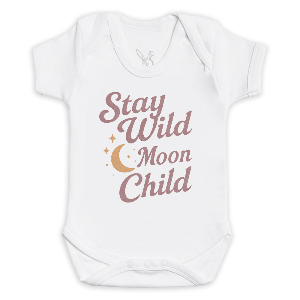 Stay Wild Moon Child - Baby Bodysuit (Choice of Style)