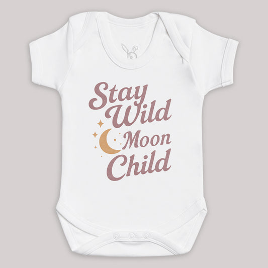Stay Wild Moon Child - Baby Bodysuit (Choice of Style)