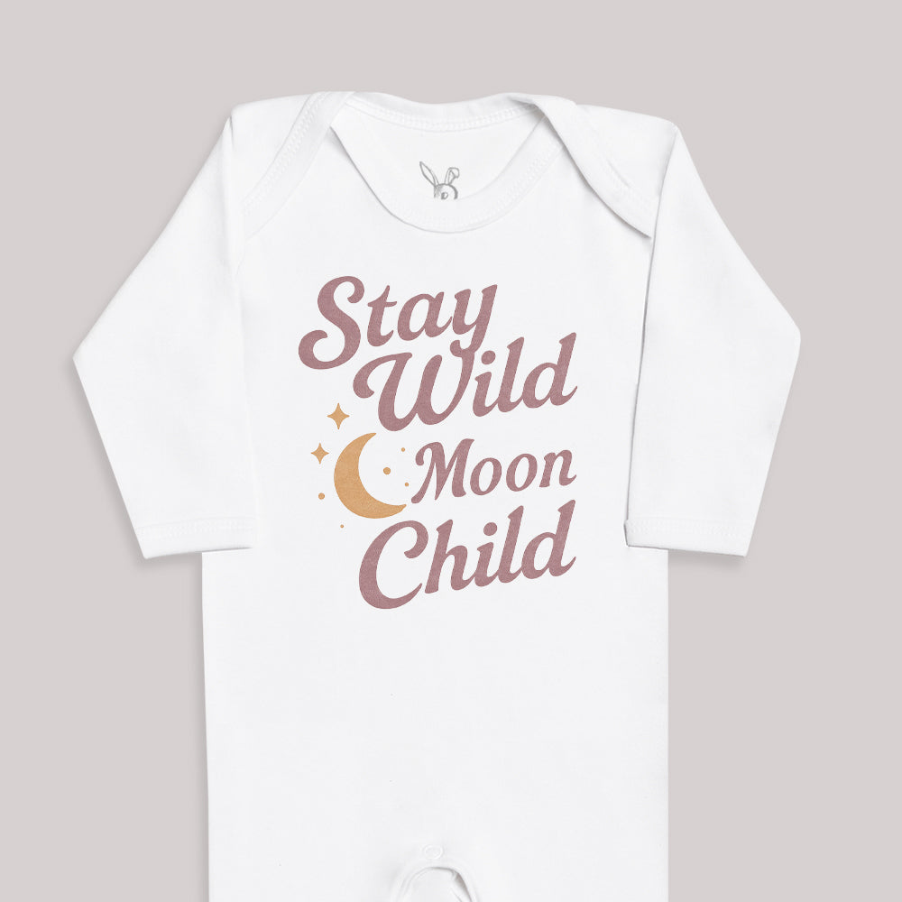 Stay Wild Moon Child - Baby Bodysuit (Choice of Style)