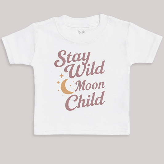 Stay Wild Moon Child - Baby Bodysuit (Choice of Style)