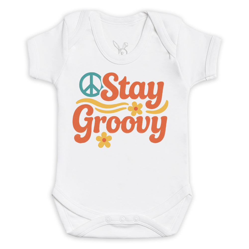 Stay Groovy - Baby Bodysuit (Choice of Style)