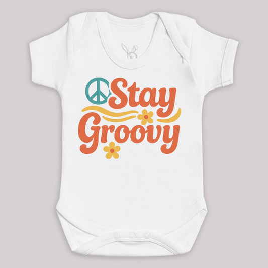 Stay Groovy - Baby Bodysuit (Choice of Style)