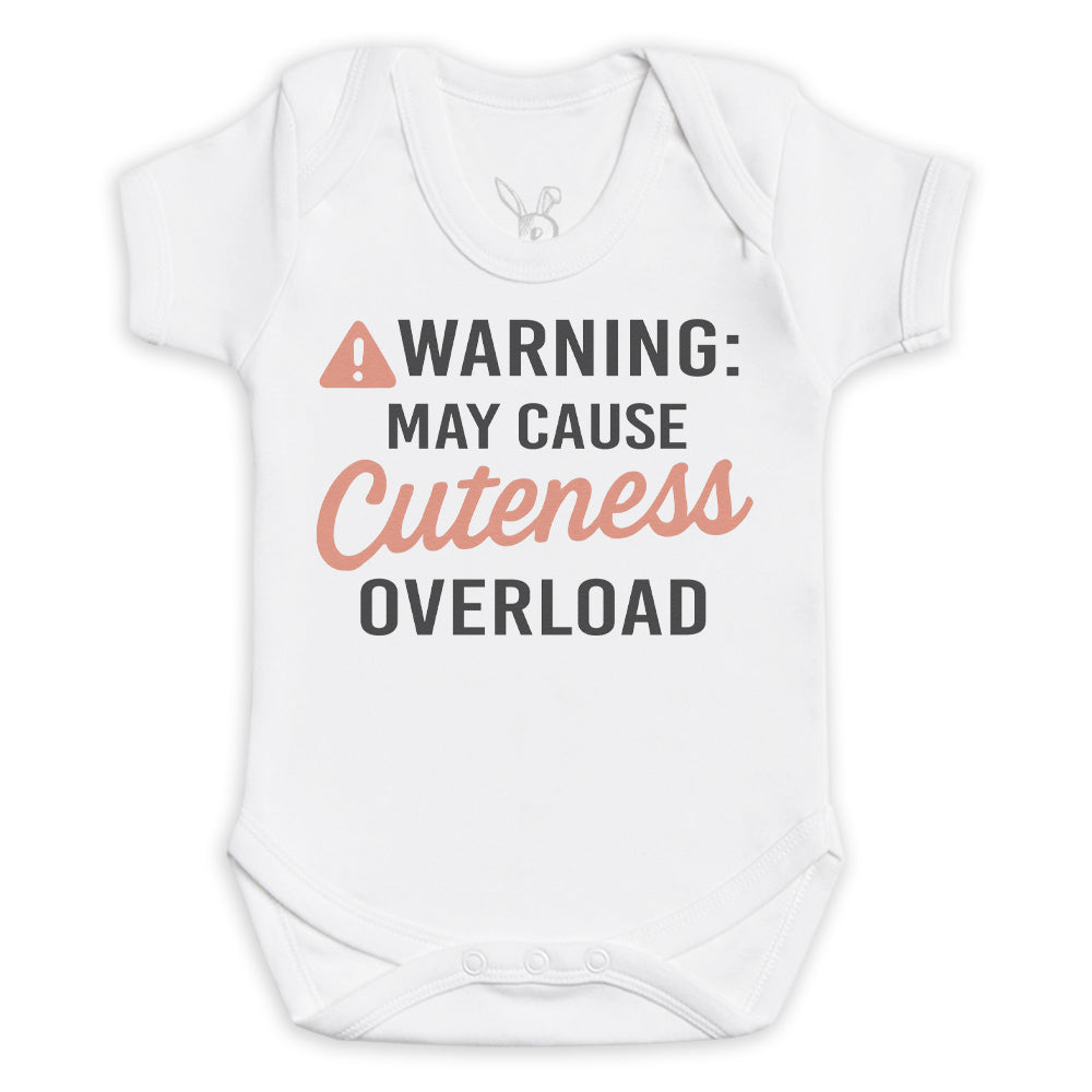 Warning may Cause Cuteness Overload - Baby Bodysuit (Choice of Style)
