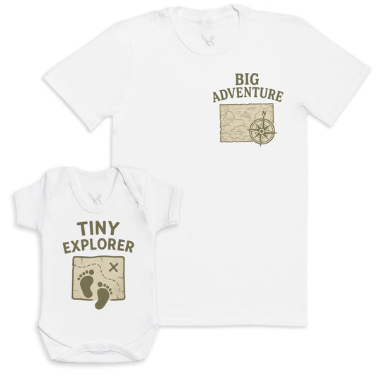 Tiny Explorer - Baby Gift Set - Baby Matching Gift Set