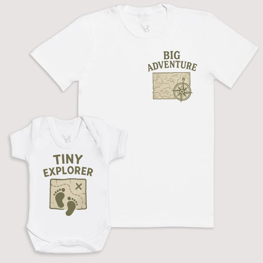 Tiny Explorer - Baby Gift Set - Baby Matching Gift Set