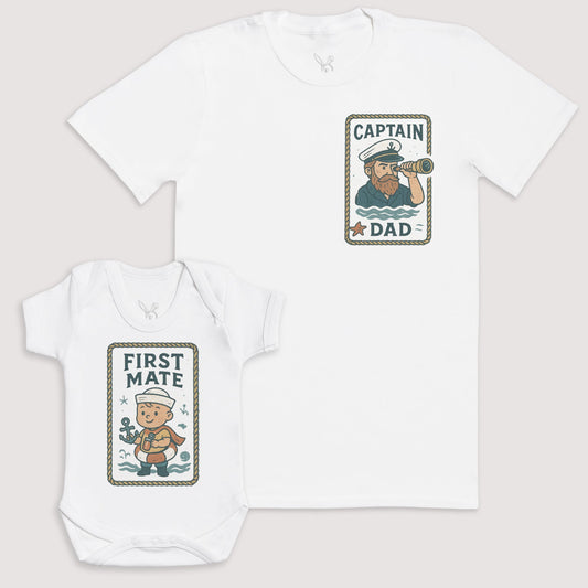 First Mate - Baby Gift Set - Baby Matching Gift Set