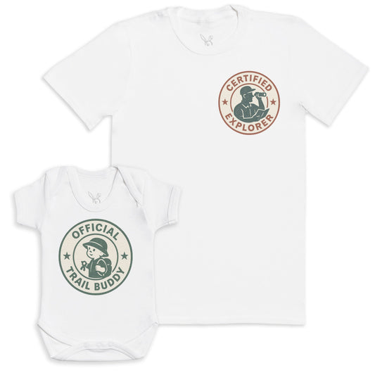 Official Trail Buddy - Baby Gift Set - Baby Matching Gift Set
