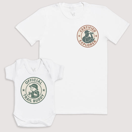 Official Trail Buddy - Baby Gift Set - Baby Matching Gift Set