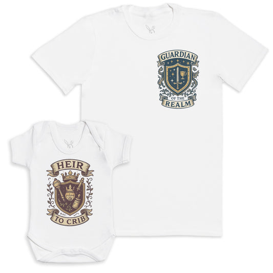 Heir To Crib - Baby Gift Set - Baby Matching Gift Set