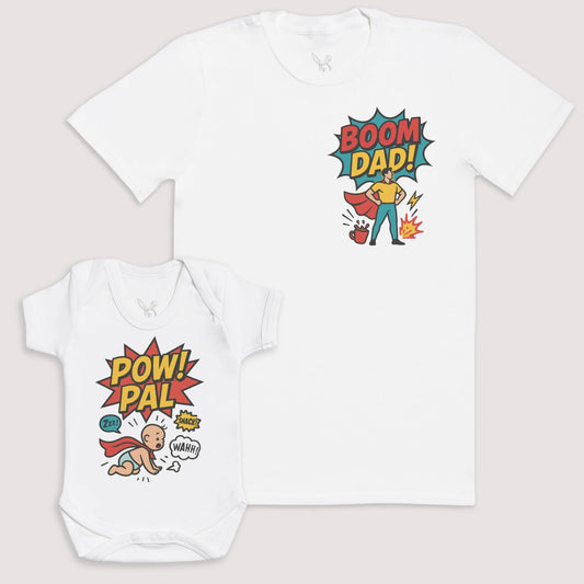 Pow - Baby Gift Set - Baby Matching Gift Set