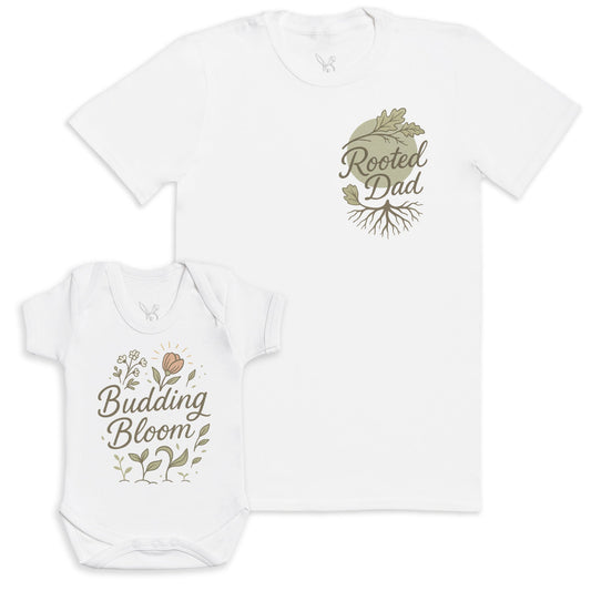 Budding Bloom - Baby Gift Set - Baby Matching Gift Set