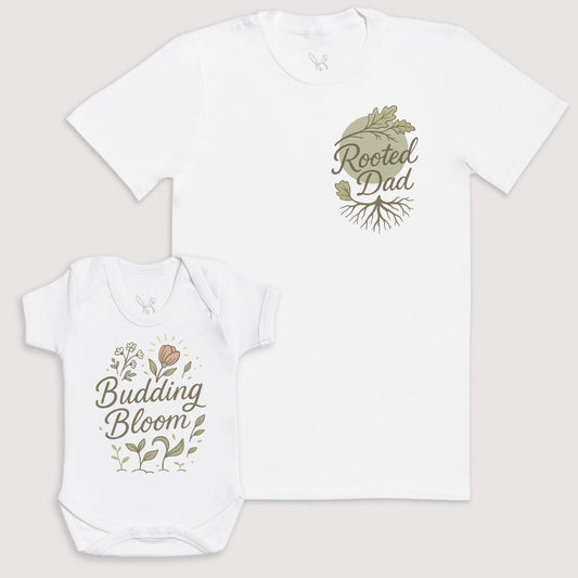 Budding Bloom - Baby Gift Set - Baby Matching Gift Set