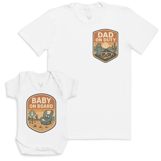 Baby On Board- Baby Gift Set - Baby Matching Gift Set