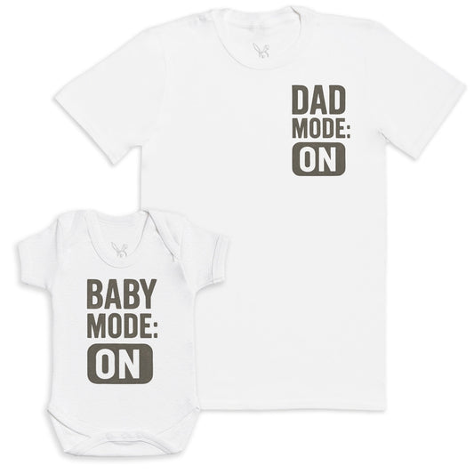 Baby Mode On - Baby Gift Set - Baby Matching Gift Set