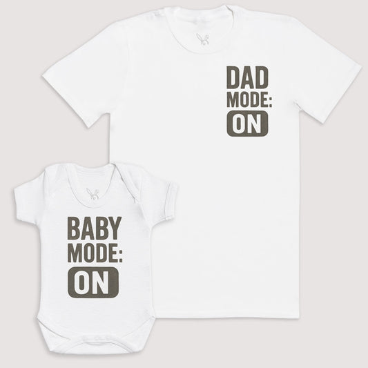 Baby Mode On - Baby Gift Set - Baby Matching Gift Set