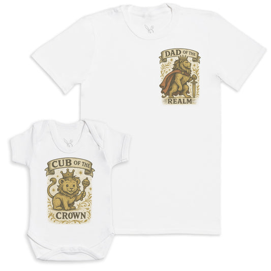 Cub Of The Crown - Baby Gift Set - Baby Matching Gift Set