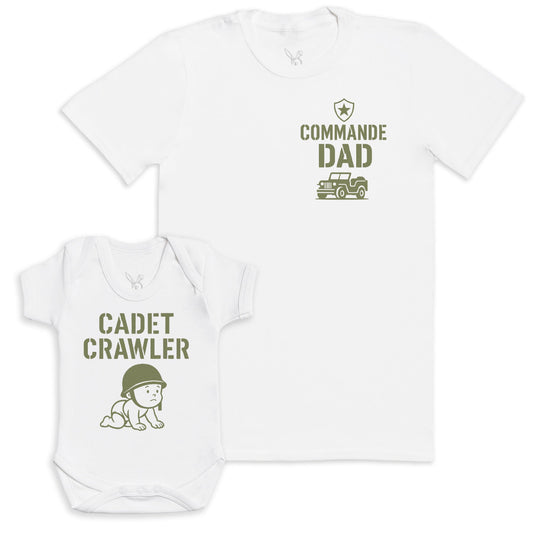 Cadet Crawler - Baby Gift Set - Baby Matching Gift Set