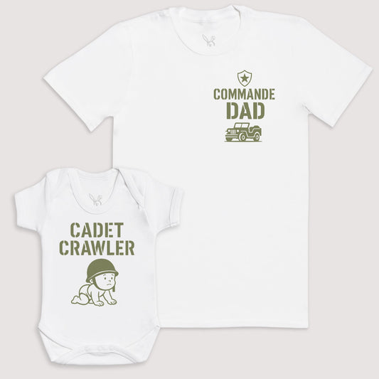 Cadet Crawler - Baby Gift Set - Baby Matching Gift Set